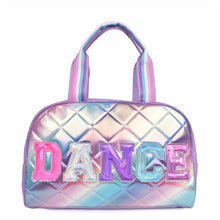 Load image into Gallery viewer, Dance Metallic Medium Duffle Bag
