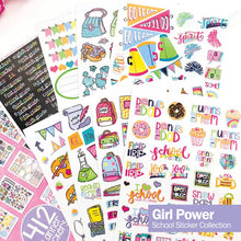 Load image into Gallery viewer, Planner Stickers {School Rocks-Girls}
