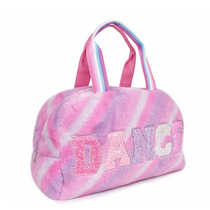 Dance Ombre Plush Medium Duffle Bag