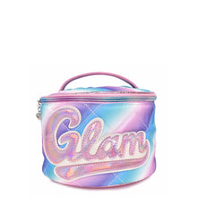 Load image into Gallery viewer, Glam Ombre Quilted Round Glam Bag
