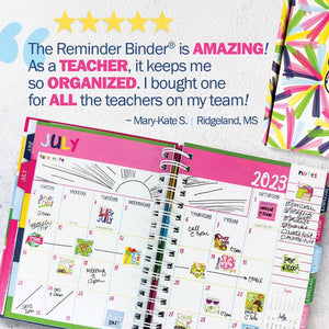 Reminder Binder® Planner [July 23 - Dec 24] | Band O' Colors