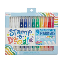 Load image into Gallery viewer, Stamp-A-Doodle Double-Ended Markers - Set of 12
