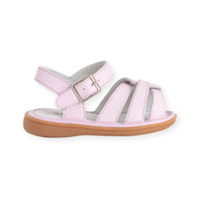 Load image into Gallery viewer, Emma Squeaky Toddler Sandal - pink
