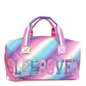 Sleepover Quilted Ombre Large Duffle Bag