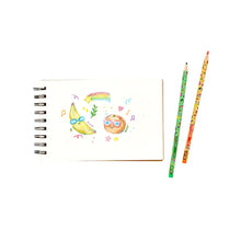 Load image into Gallery viewer, Color Doodlers Fruity Scntd Erasable Color Pencils S/12
