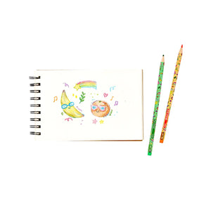 Color Doodlers Fruity Scntd Erasable Color Pencils S/12