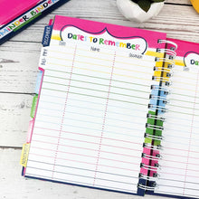 Load image into Gallery viewer, Reminder Binder® Planner [July 23 - Dec 24] | Pinwheels
