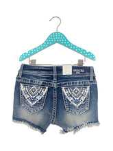 Load image into Gallery viewer, Aztec Embroidered Pocket Shorts
