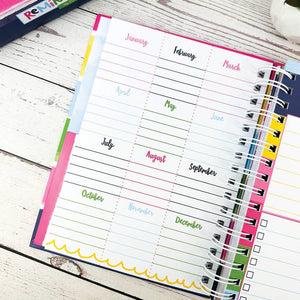Reminder Binder® Planner [July 23 - Dec 24] | Pinwheels