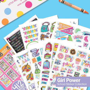 Planner Stickers {School Rocks-Girls}