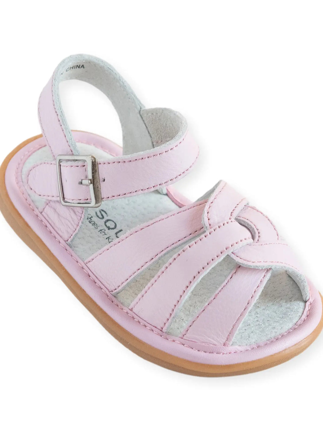 Emma Squeaky Toddler Sandal - pink