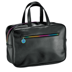 Black Metallic LG Cosmetic Bag