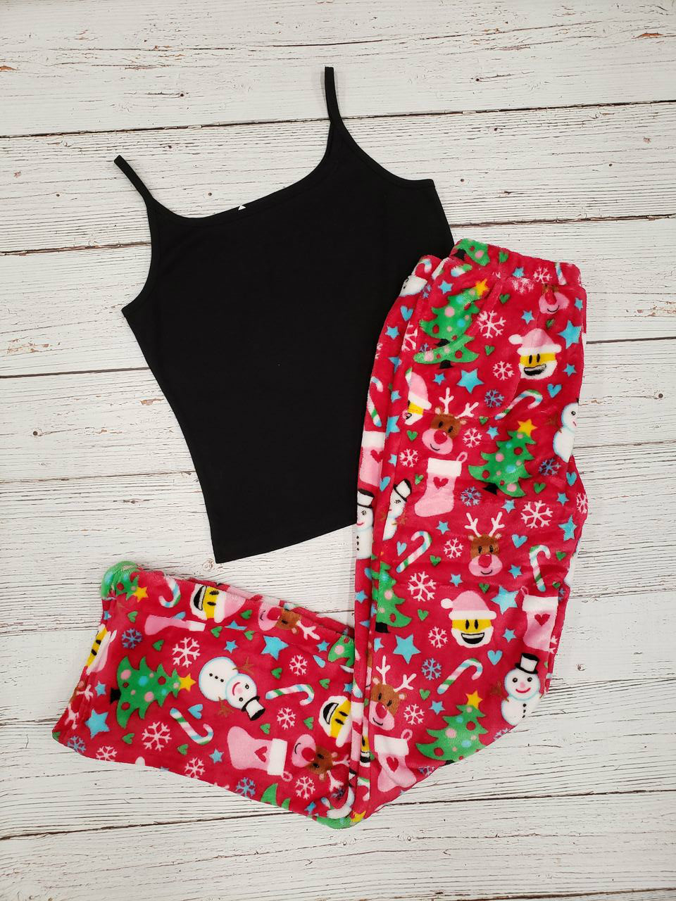 Christmas Emoji PJ Pants – It's a Girl Thing Tween Boutique