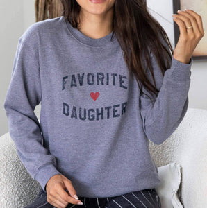 Favorite Daughter Sweatshirt (grey)