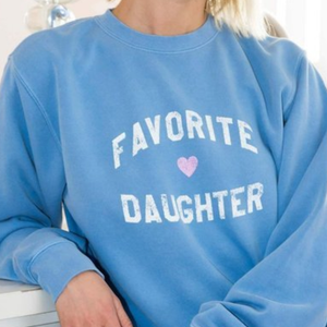Favorite Daughter Sweatshirt (blue)