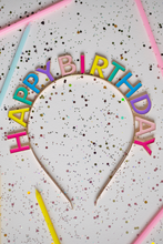 Load image into Gallery viewer, Happy Birthday Rainbow Headband
