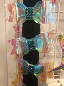 Holographic Pool Hair Clip {blue}