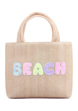 Load image into Gallery viewer, Beach Straw Tote
