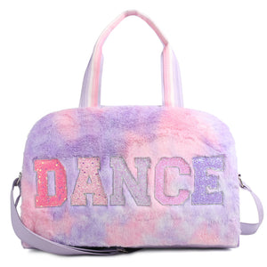 Dance Large Fur Duffle Bag