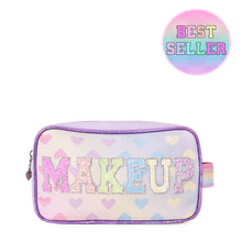 Load image into Gallery viewer, Makeup Ombre Heart Pouch
