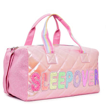 Load image into Gallery viewer, Sleepover Quilted Large Duffle Bag
