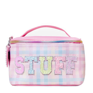 Stuff Plaid Train Case