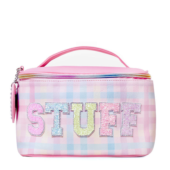 Stuff Plaid Train Case