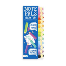 Load image into Gallery viewer, Note Pals Sticky Note Pad - Colorful Pencils
