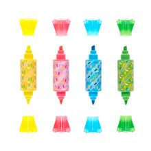 Load image into Gallery viewer, Sugar Joy Scented Double-Ended Highlighters (Set of 4)
