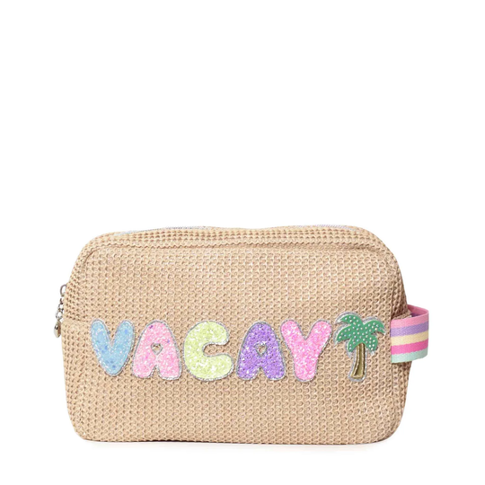 Vacay Straw Pouch