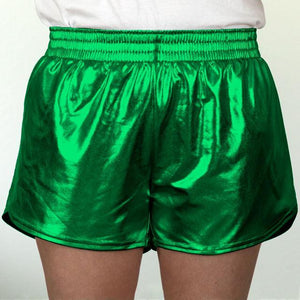 Metallic Shorts {green}