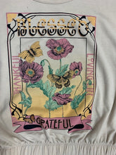 Load image into Gallery viewer, Flower Print Sweatshirt with Scrunchie
